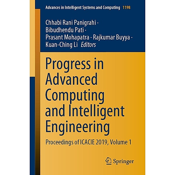 Progress in Advanced Computing and Intelligent Engineering / Advances in Intelligent Systems and Computing Bd.1198
