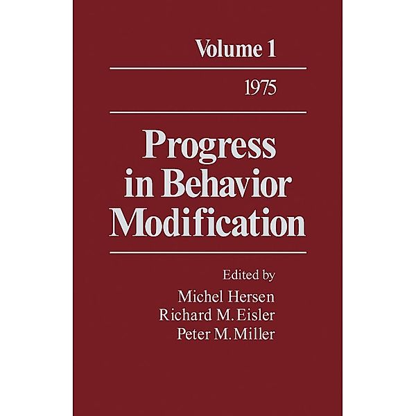 Progress in Behavior Modification