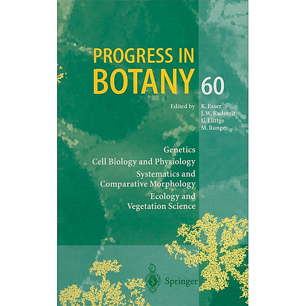 Progress in Botany, K. Esser, J. W. Kadereit, U. Lüttge, M. Runge