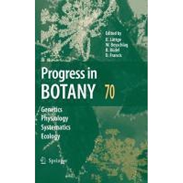 Progress in Botany 70 / Progress in Botany Bd.70