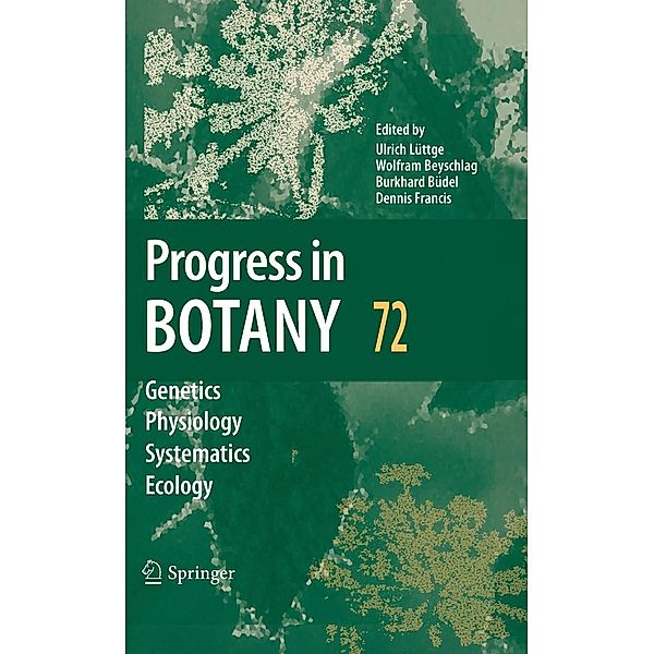 Progress in Botany 72 / Progress in Botany Bd.72, Burkhard Büdel, Wolfram Beyschlag, Dennis Francis