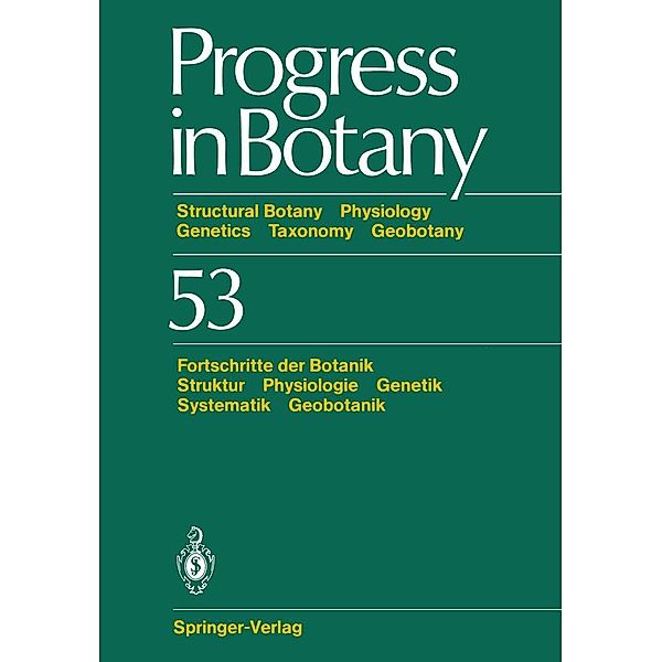 Progress in Botany / Progress in Botany Bd.53, Karl Esser