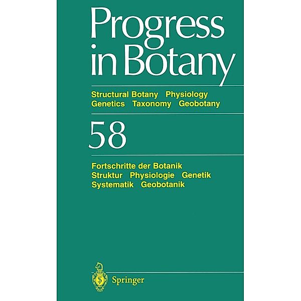 Progress in Botany / Progress in Botany Bd.58, Karl Esser