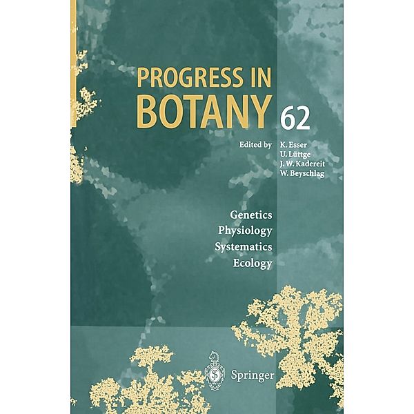 Progress in Botany / Progress in Botany Bd.62, Joachim W. Kadereit