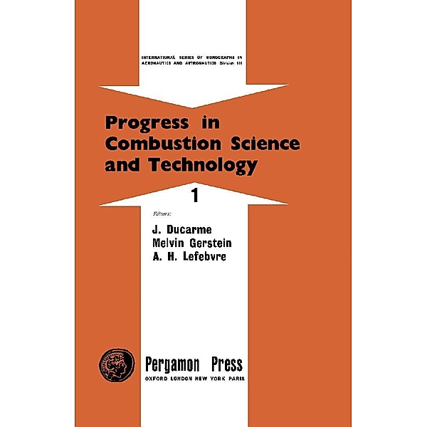 Progress in Combustion Science and Technology