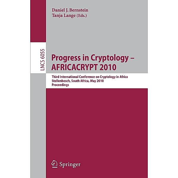 Progress in Cryptology - AFRICACRYPT 2010