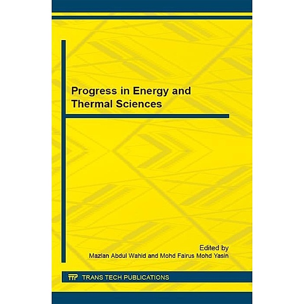 Progress in Energy and Thermal Sciences