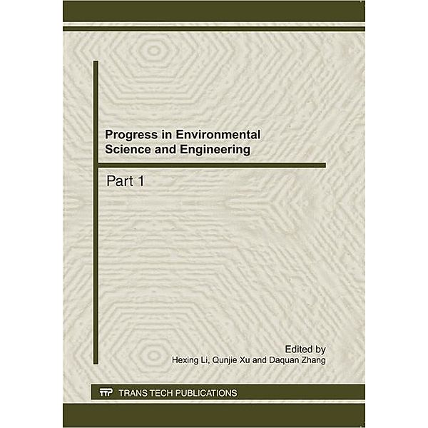 Progress in Environmental Science and Engineering (ICEESD)
