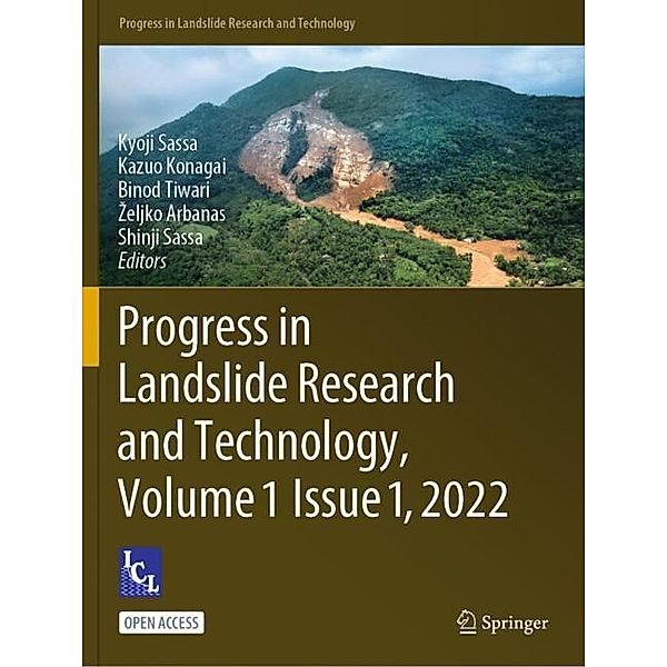 Progress in Landslide Research and Technology, Volume 1 Issue 1, 2022