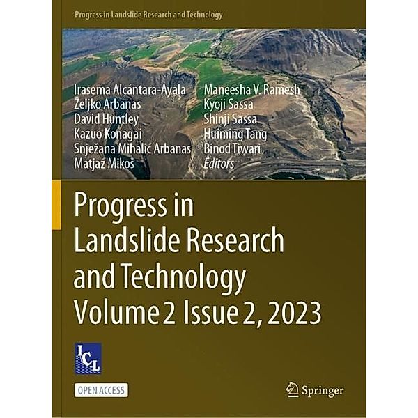 Progress in Landslide Research and Technology, Volume 2 Issue 2, 2023
