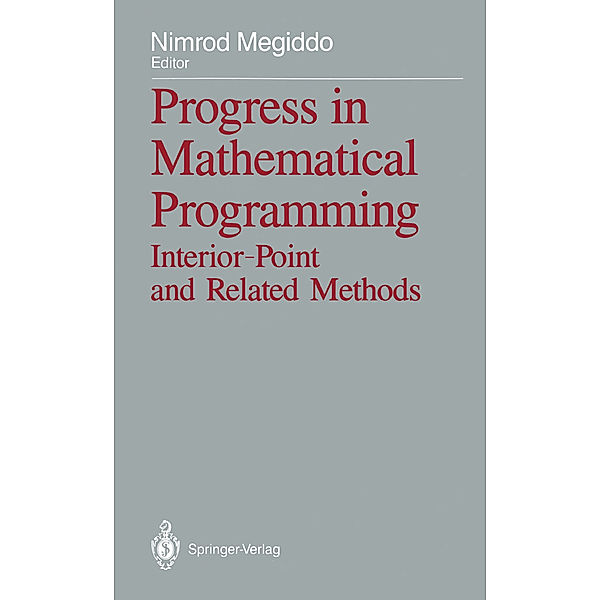 Progress in Mathematical Programming