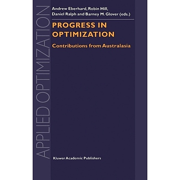 Progress in Optimization / Applied Optimization Bd.30