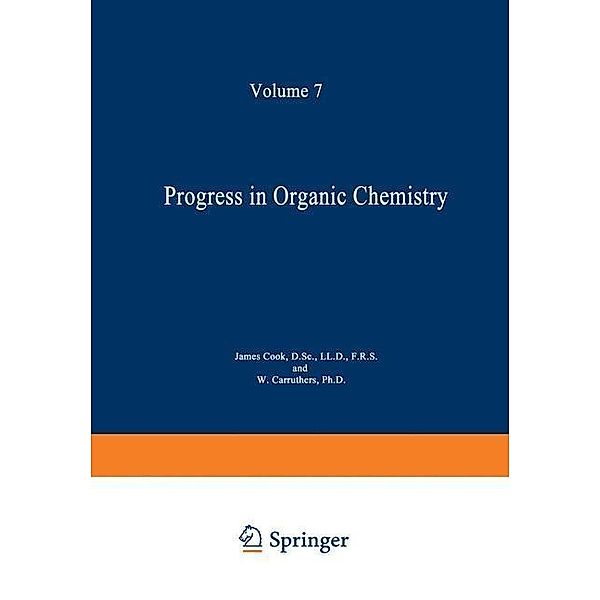 Progress in Organic Chemistry, James Wilfred Cook
