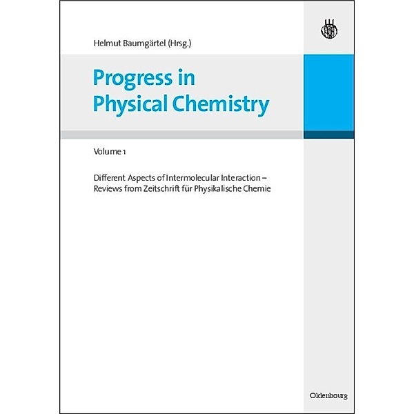 Progress in Physical Chemistry.Vol.1