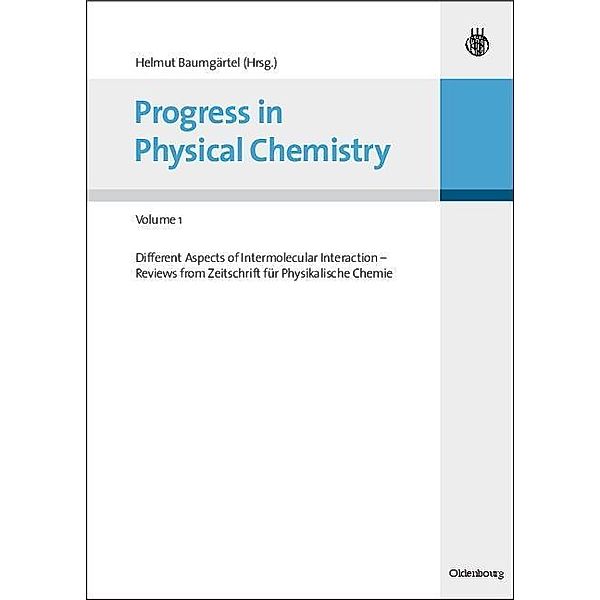 Progress in Physical Chemistry - Volume 1 / Jahrbuch des Dokumentationsarchivs des österreichischen Widerstandes