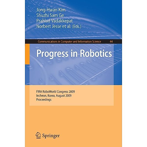 Progress in Robotics / Communications in Computer and Information Science Bd.44