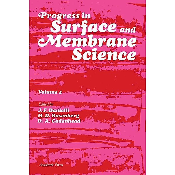Progress in Surface and Membrane Science