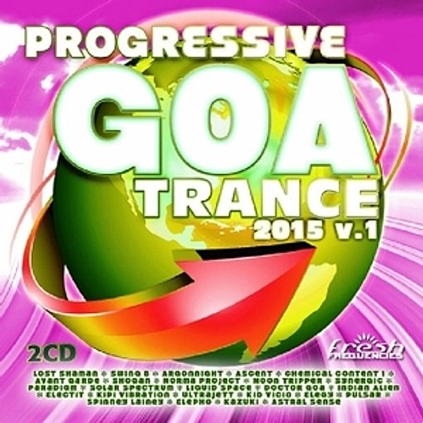 Progressive Goa Trance 2015, Diverse Interpreten