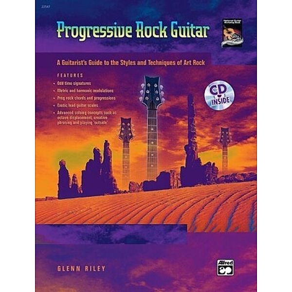 Progressive Rock Guitar, w. Audio-CD, Glenn Riley