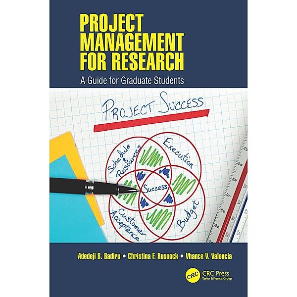 Project Management for Research, Adedeji B. Badiru, Christina F. Rusnock, Vhance V. Valencia