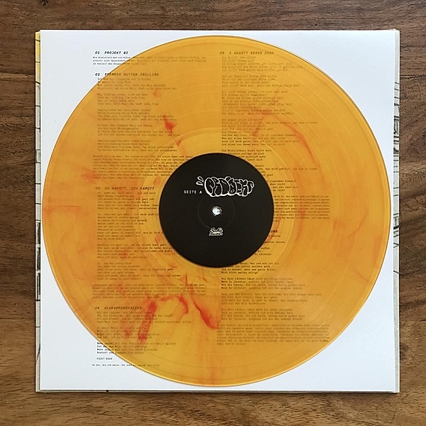 Projekt 82 - Orange/Rot Marbled (Vinyl), Schreng Schreng & La La