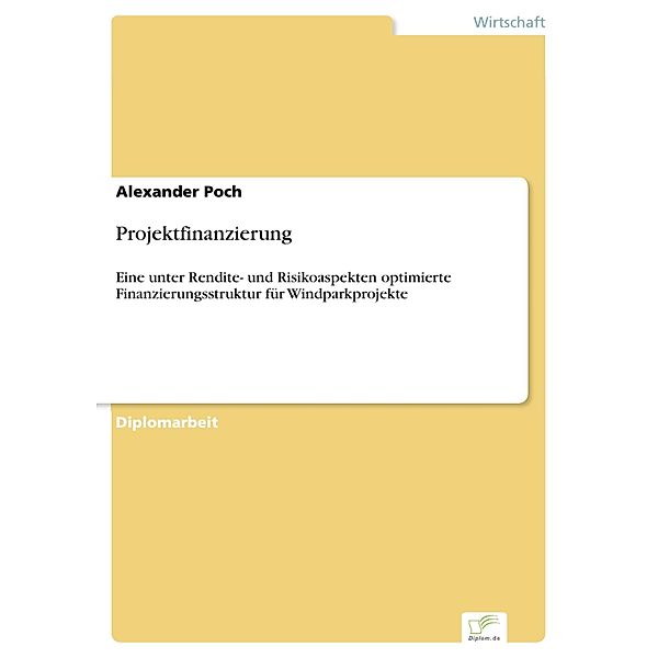 Projektfinanzierung, Alexander Poch