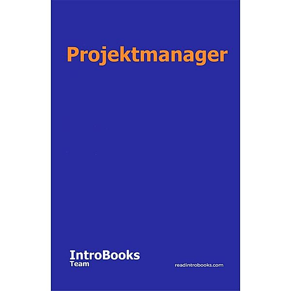 Projektmanager, IntroBooks Team
