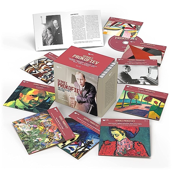 Prokofieff: The Collector's Edition (36 CDs), Perlman Previn Argerich Lugansky Rostropowitsch