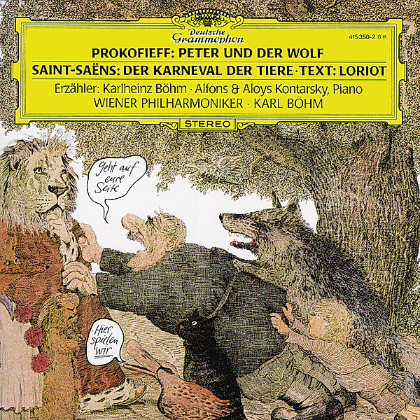 Prokofiev: Peter und der Wolf / Saint-Saëns: Der Karneval der Tiere, Karl Böhm, Wp