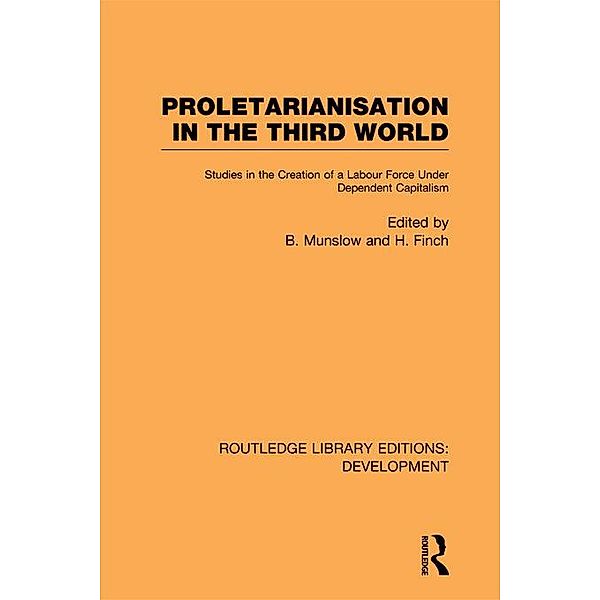 Proletarianisation in the Third World