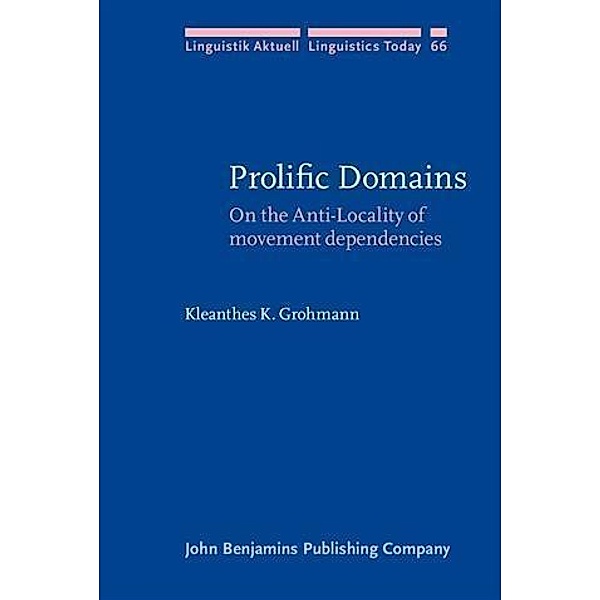 Prolific Domains, Kleanthes K. Grohmann