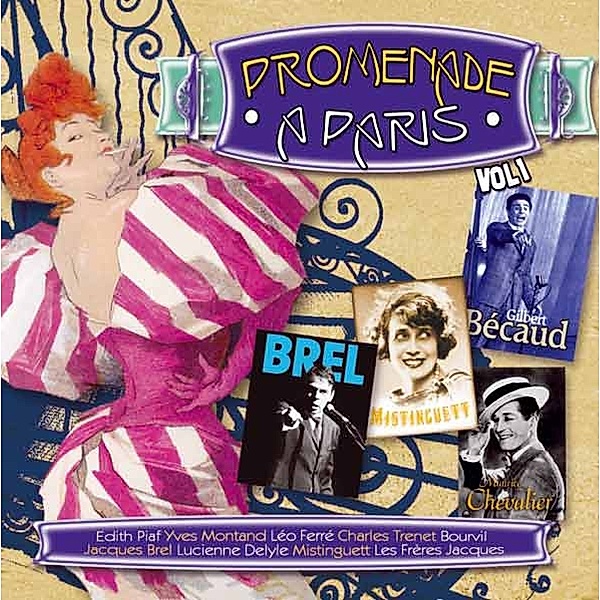 Promenade A Paris Vol.1, Diverse Interpreten