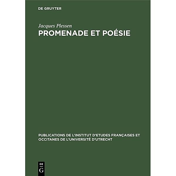 Promenade et poésie, Jacques Plessen