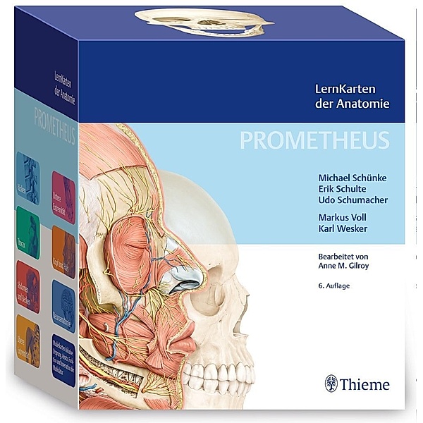 Prometheus, LernKarten der Anatomie, Michael Schünke, Erik Schulte, Udo Schumacher