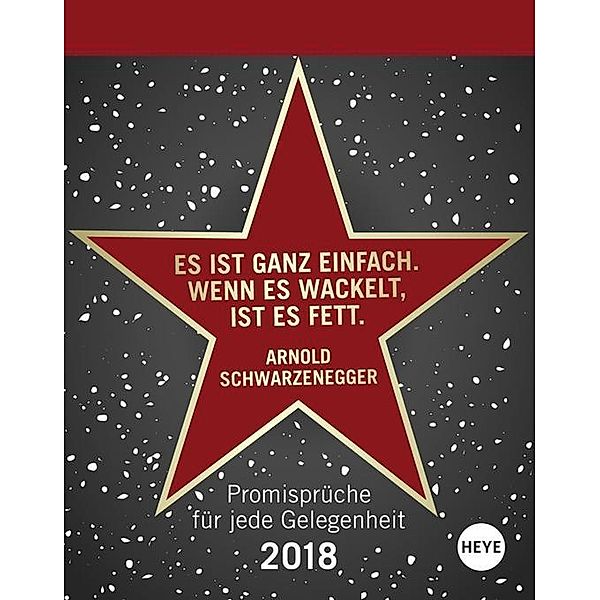 Promisprüche Tagesabreißkalender - Kalender 2018