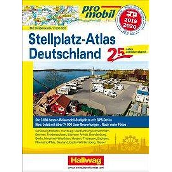 Promobil Stellplatz-Atlas Deutschland 2019/2020