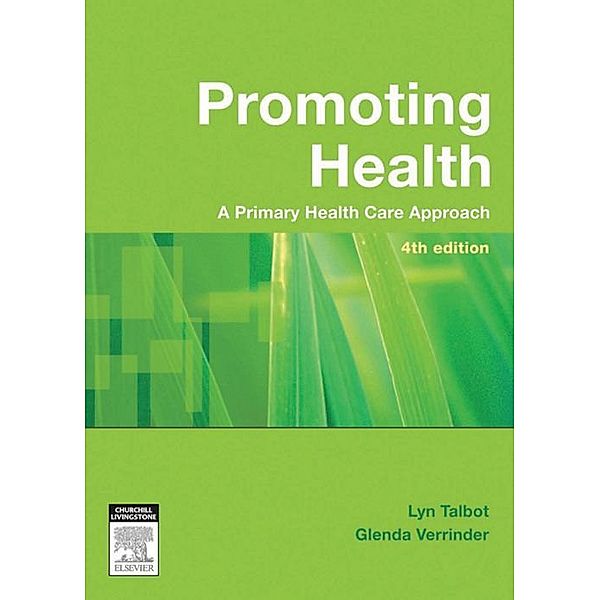 Promoting Health, Lyn Talbot, Glenda Verrinder