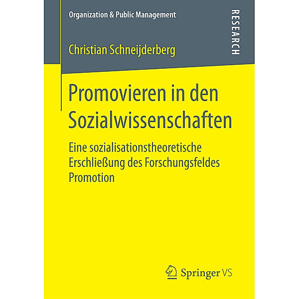 Promovieren in den Sozialwissenschaften, Christian Schneijderberg