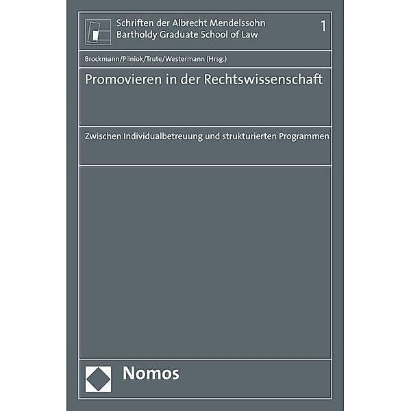 Promovieren in der Rechtswissenschaft