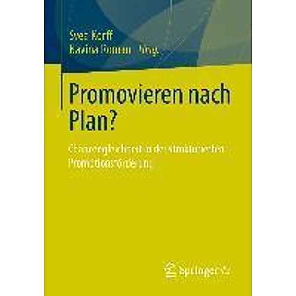 Promovieren nach Plan?