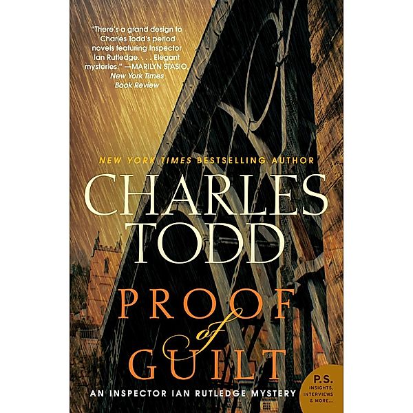 Proof of Guilt / Inspector Ian Rutledge Mysteries Bd.15, Charles Todd