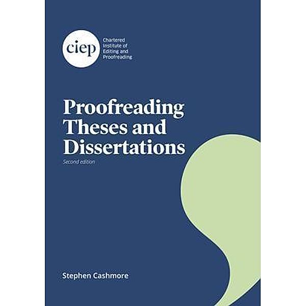 Proofreading Theses and Dissertations, Stephen Cashmore