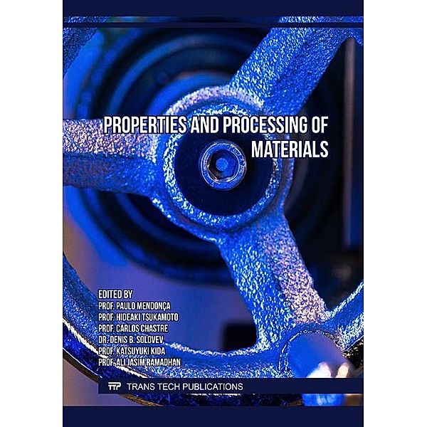 Properties and Processing of Materials