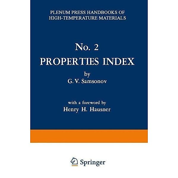 Properties Index, G. V. Samsonov