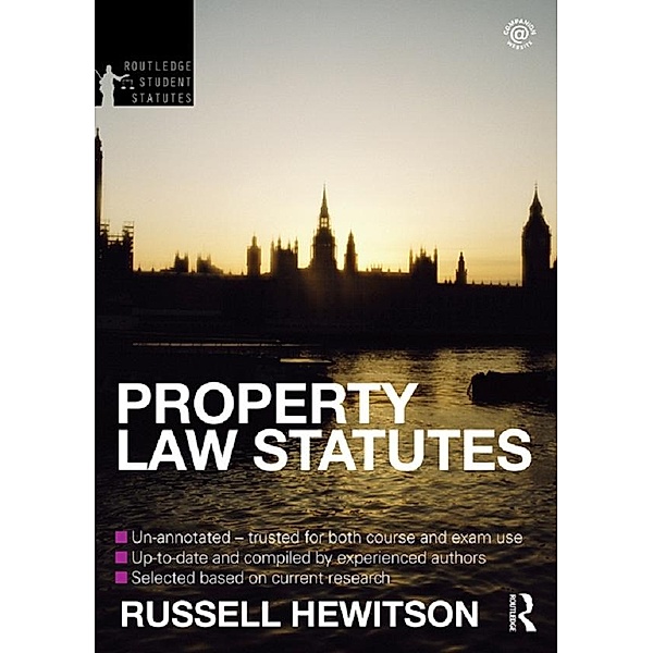 Property Law Statutes 2012-2013, Russell Hewitson