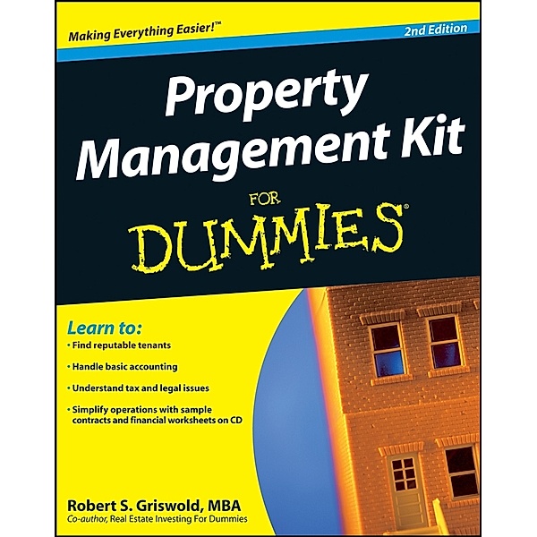 Property Management Kit For Dummies, Robert S. Griswold