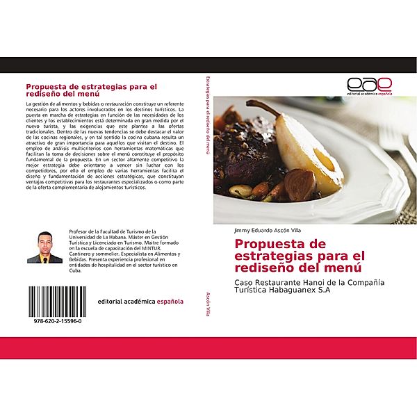 Propuesta de estrategias para el rediseño del menú, Jimmy Eduardo Ascón Villa