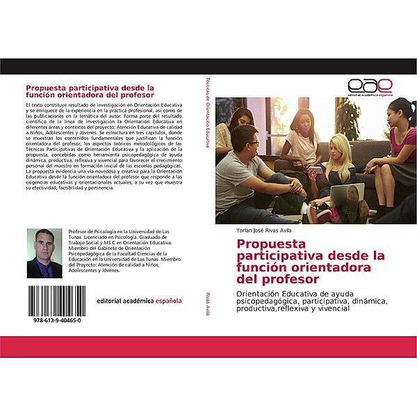 Propuesta participativa desde la función orientadora del profesor, Yorlan José Rivas Avila