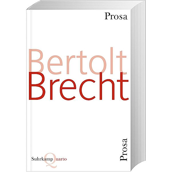 Prosa, Bertolt Brecht