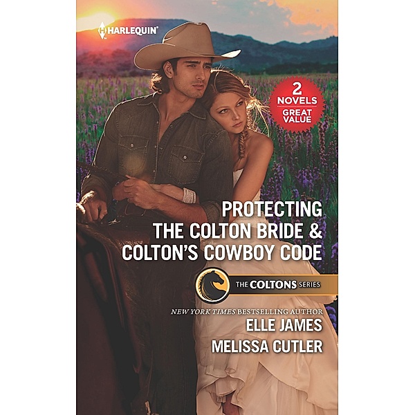 Protecting the Colton Bride & Colton's Cowboy Code, Elle James, Melissa Cutler